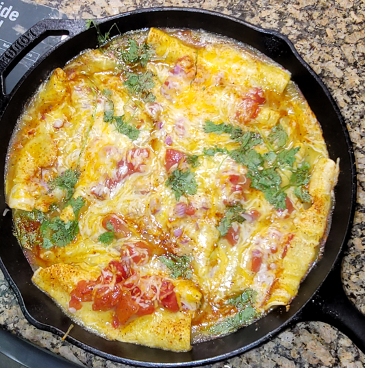 Smoked Enchilada Skillet Recipe