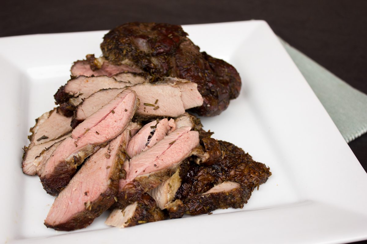 Smoked Boneless Leg of Lamb